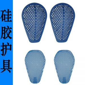 VOLERO摩托车防摔护跨户外运动男女骑行护具硅胶牛仔裤护膝